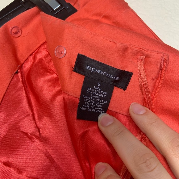 Spense Floral Orange Dress - Picture 6 of 6